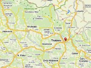 Ubytování v centru Trutnova- mapa